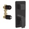 Matte Black Built-In Three Way Shower Diverter, Rough-In Valve Included